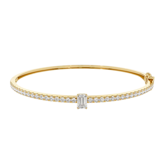 צמיד יהלומים קשיח 1.05 קראט