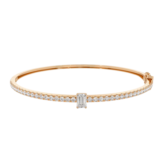 צמיד יהלומים קשיח 1.05 קראט