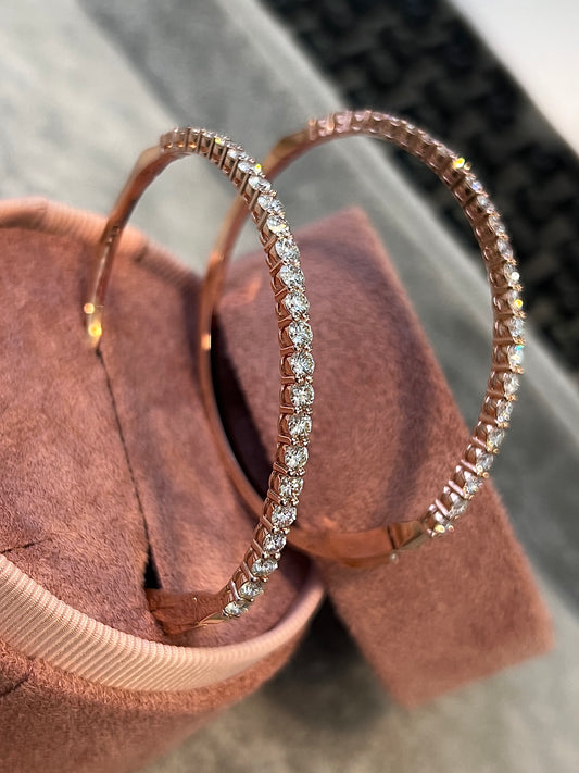 צמיד יהלומים קשיח 1.54 קראט